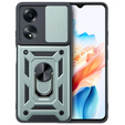 Чехол NOX Camera Slide Oppo A38 4G / Oppo A18 4G, CamShield Slide, зелёный