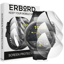 3x Гидрогелевая фольга ERBORD для Huawei Watch GT 5 Pro 46mm