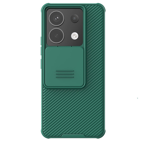 Чохол для Xiaomi Redmi Note 13 Pro 5G, броньований Nillkin, CamShield Pro, зелений