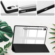 Чехол для Samsung Galaxy Tab S10 FE+ Plus, Smartcase Hybrid, с местом для стилуса, чёрный