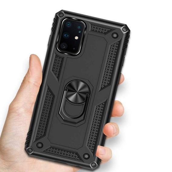 Броньований Чoхол до Samsung Galaxy S10 Lite, Nox Case Ring, чорний