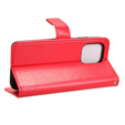 Откидной чехол для Motorola Edge 50 Neo / Motorola ThinkPhone 25, Crazy Horse Wallet, красный