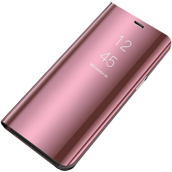 Чехол до Samsung Galaxy A72 5G, Clear View, розовый rose gold