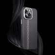 Чохол для iPhone 13 Pro, Carbon Fiber MagSafe, чорний