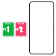 Закаленное стекло 3D для Nothing Phone 1, чёрный