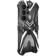 Броньований чохол для Samsung Galaxy S23 Ultra, Aluminum Alloy, чорний