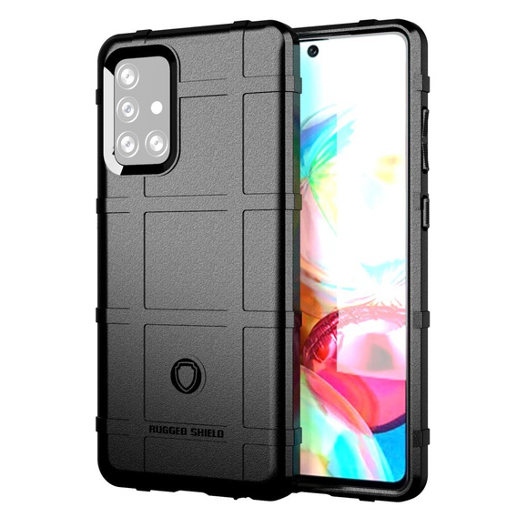 Чoхол до Samsung Galaxy A72 5G, Rugged Shield, чорний
