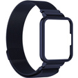 Металический браслет с чехлом для часов Xiaomi Redmi Watch 2 Lite, Dark blue