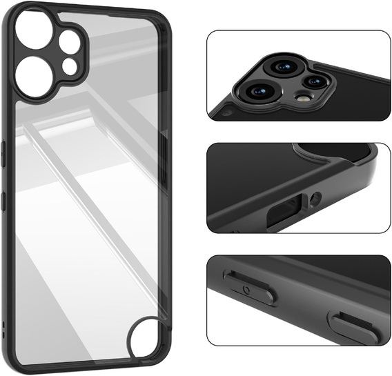 Чoхол до CMF Nothing Phone 2 Pro, Fusion Hybrid, прозорий