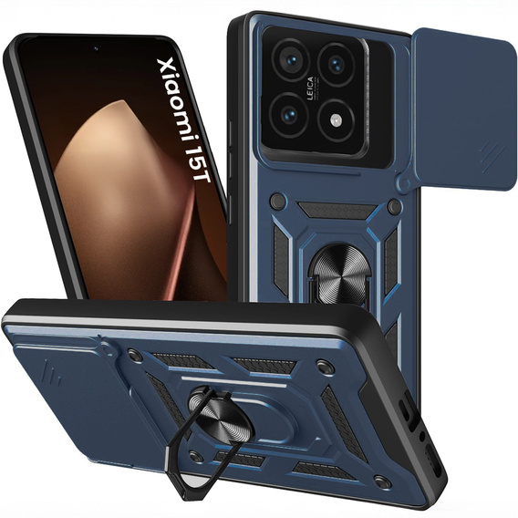 Бронированный чехол CamShield Slide с крышкой камеры и кольцом для Xiaomi 15T