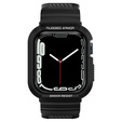 Чoхол ремінець SPIGEN до Apple Watch 4/5/6/7/SE 44/45mm, Rugged Armor Pro, Black