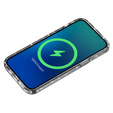 Чехол до iPhone 14 Pro, Dropproof MagSafe Glitter, чёрный