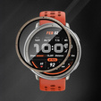 2x Гібридне скло ERBORD для Amazfit Active 2