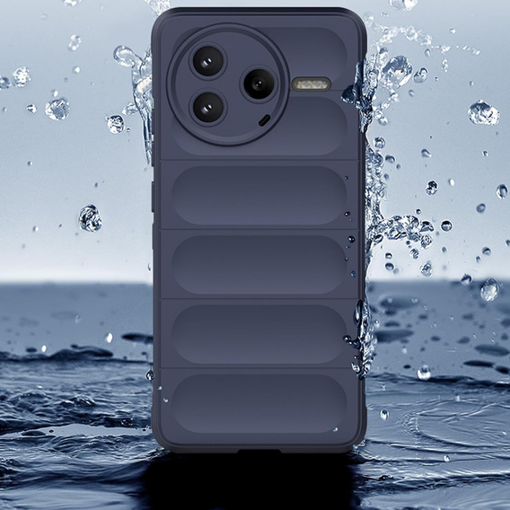 Чoхол до Xiaomi Poco F7 Pro, Gaming Shockproof, темно-синій