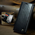 Флип-кейс CASEME для Samsung Galaxy A34 5G, Waxy Textured, чёрный