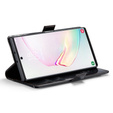 Флип-кейс CASEME для Samsung Galaxy Note 10 Plus, Waxy Textured, чёрный