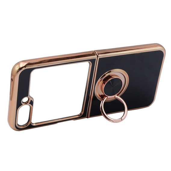 Чехол до Samsung Galaxy Z Flip 5 5G, Electro Ring, чёрный