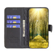 Откидной чехол для Motorola Edge 40 Neo, Wallet, BINFEN COLOR, чёрный