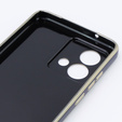 Чехол для Motorola Moto G84 5G, Glamour CamShield, чёрный