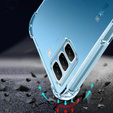 Чехол до Infinix Hot 50 Pro 4G, Dropproof, прозрачный