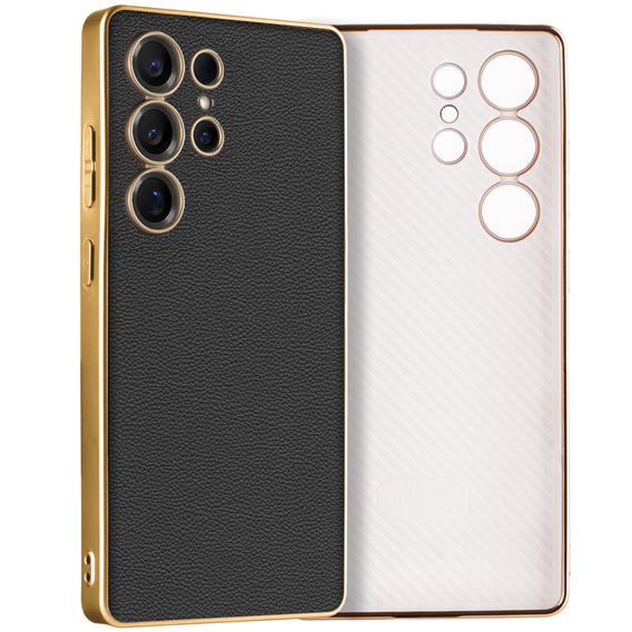 Чoхол до Samsung Galaxy S25 Ultra, GKK Leather, чорний