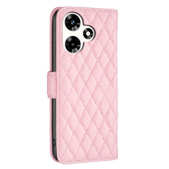 Откидной чехол для Infinix Hot 30, Wallet, BINFEN COLOR, розовый