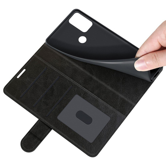 Чохол Wallet для Motorola Moto G50, PU Leather, Black