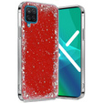 Чoхол до Samsung Galaxy A12 / M12 / A12 2021, Glittery, червоний