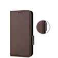 Чохол-книжка для Xiaomi Redmi Note 12 5G / POCO X5 5G, Wallet Litchi Magnet, коричневий