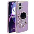 Чoхол до Motorola Moto G84 5G, Astronaut, фіолетовий