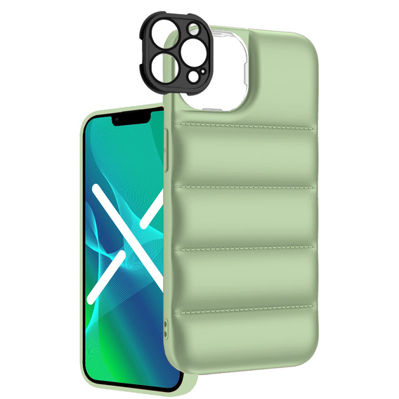 Чeхол ERBORD Puffer Case до iPhone 13 Pro, Green