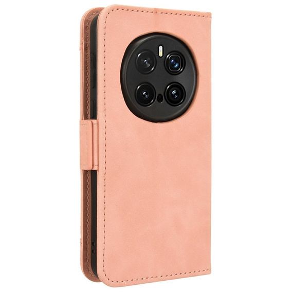 Откидной чехол для Honor Magic 7 Pro, Card Slot, розовый