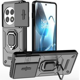 Чехол для OnePlus 13, KickStand Camera Lens, чёрный