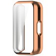 Чехол 2 в 1 с защитой экрана для Xiaomi Redmi Watch 3 Lite / Watch 3 Active,  розовый rose gold