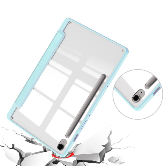 Чохол для Samsung Galaxy Tab S10 FE+ Plus, Smartcase Hybrid, з місцем для стилуса, м'яти
