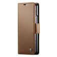 CASE фліп-чохол для Samsung Galaxy Z Fold6 5G, Litchi Wallet, коричневий
