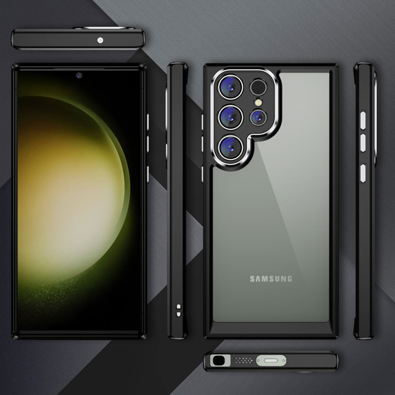 Чехол для Samsung Galaxy S23 Ultra, ERBORD Impact Guard, чёрный