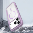 Чехол Dux Ducis для iPhone 17 Pro Max, Skin X Pro, с откидной крышкой, для MagSafe, фиолетовый