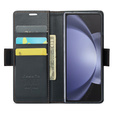CASE фліп-чохол для Samsung Galaxy Z Fold6 5G, Litchi Wallet, чорний