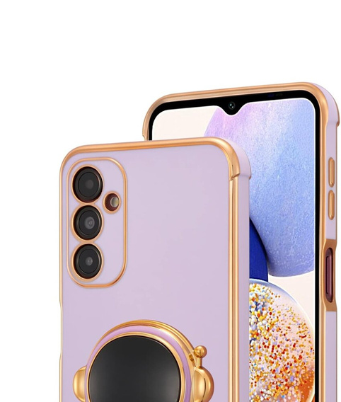 Чoхол до Samsung Galaxy M55 5G, Astronaut, фіолетовий