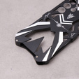 Бронированный чехол для Samsung Galaxy S23 Ultra, Aluminum Alloy, чёрный