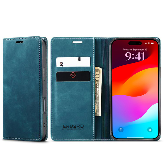 ERBORD Vintage чохол - фліп-гаманець для iPhone 17 Pro Max