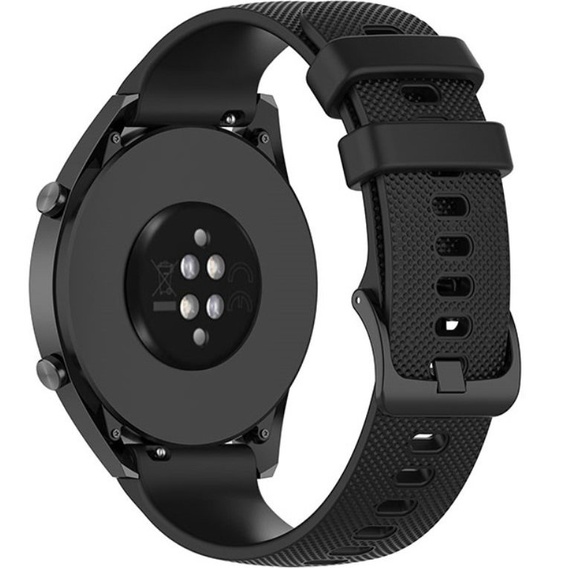 Силиконовый ремешок до Huawei Watch GT Runner / GT 3 46mm, Black
