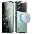 Захисний чохол для камери Xiaomi 13T / 13T Pro, CamShield MagSafe, прозорий / зелений