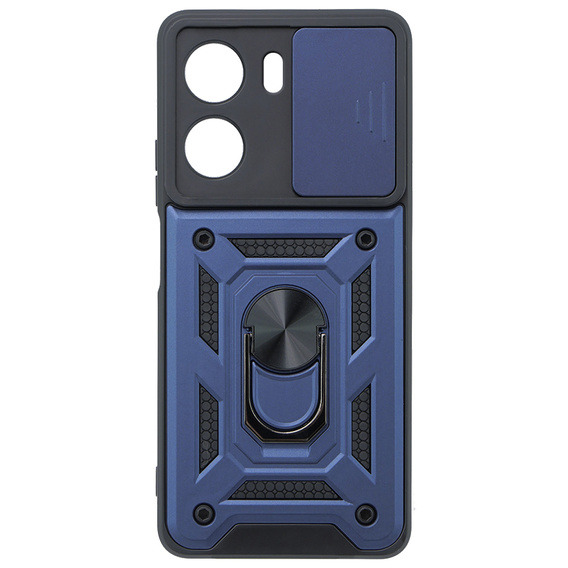 Чехол Camera Slide Xiaomi Redmi 13C / Poco C65, CamShield Slide, синий
