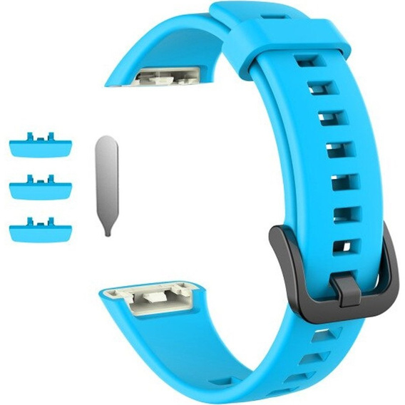 Силиконовый ремешок для Huawei Band 6 / Honor Band 6, Blue