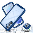 Чехол для Samsung Galaxy A55 5G, Shockproof, с пленкой, синий