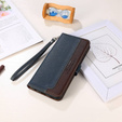 Чохол-книжка для Xiaomi Redmi 12C, KHAZNEH RFID, синій / коричневий