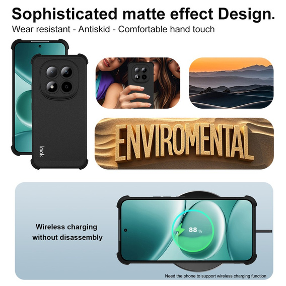 Чехол IMAK Dropproof для Xiaomi Redmi Note 15 Pro 5G