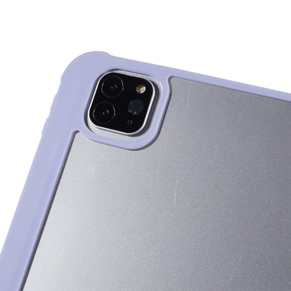 Чохол для iPad Pro 12.9" 2022/2021/2020 (6/5/4 gen.), Smartcase Hybrid, з місцем для стилуса, фіолетовий